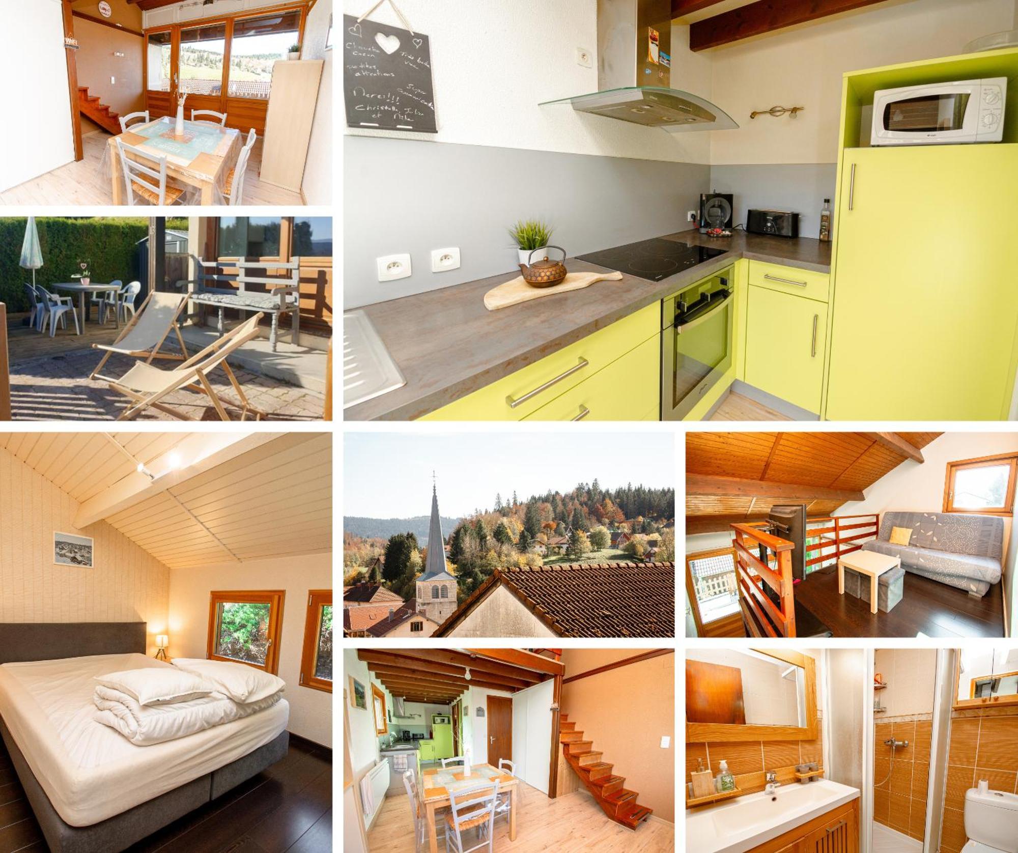Les Hopitaux-Neufs Terrasse Des Monts - Duplex Independant De Charme 아파트 외부 사진